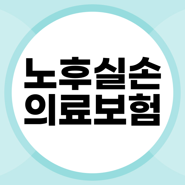 노후실손의료보험